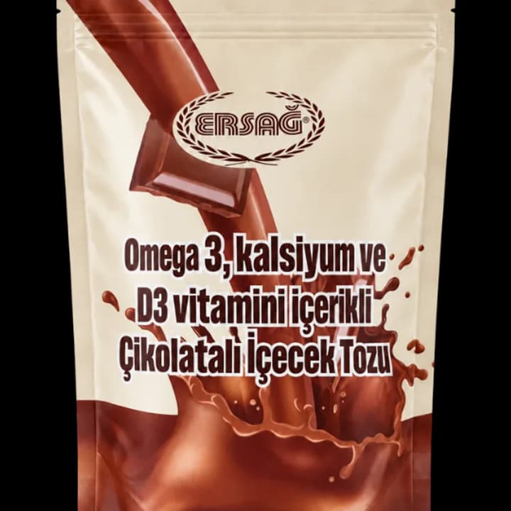 Горячий шоколад порошок с содержанием омега-3, кальция и витамина D3 250 г